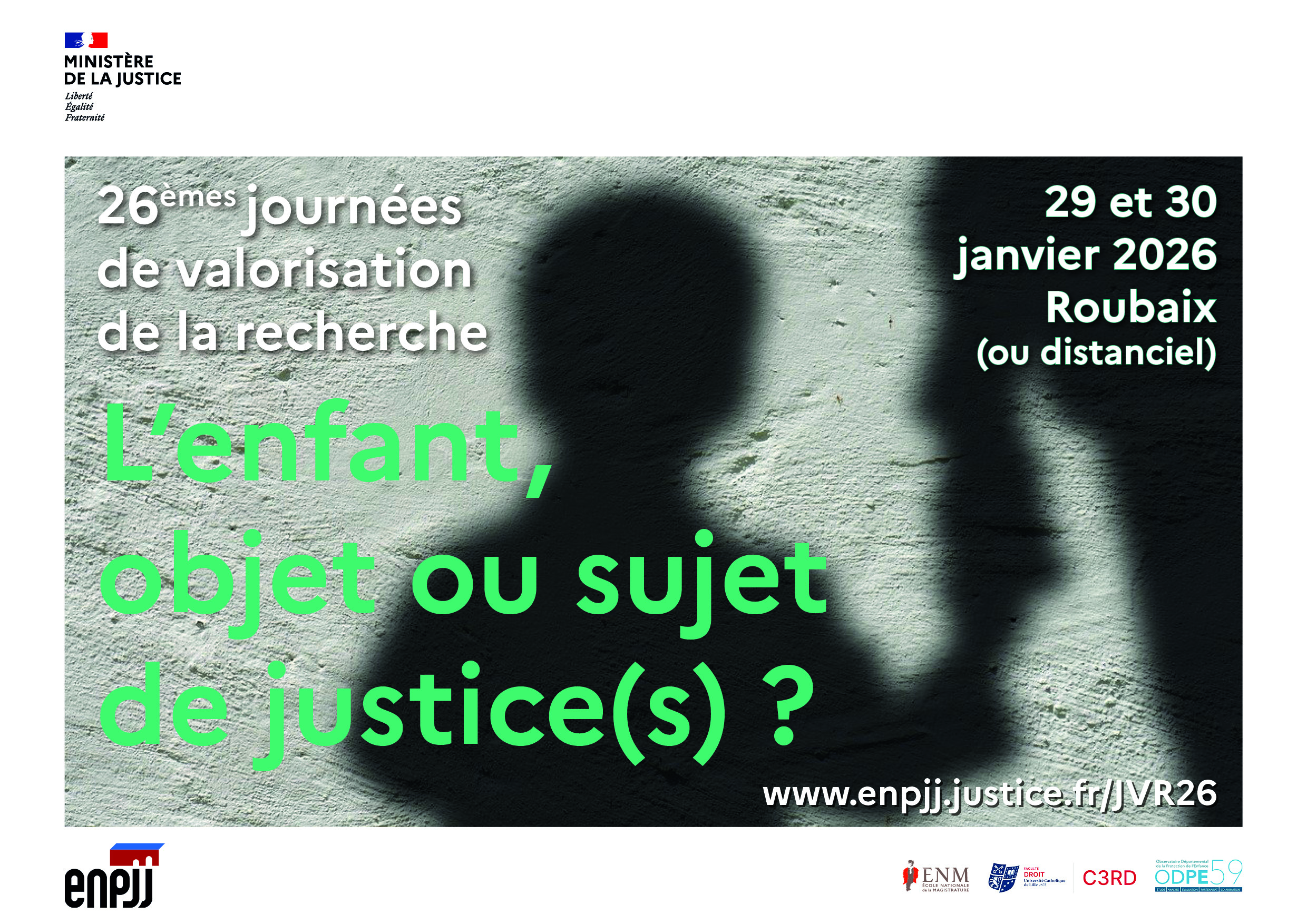L’enfant, objet ou sujet de justice(s) ? - 26èmes JVR - Jour 2 