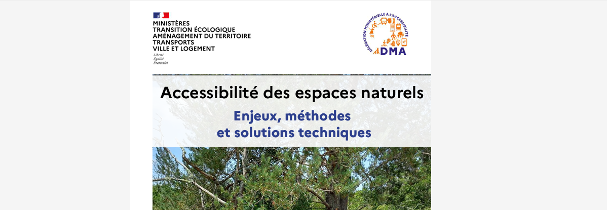 Présentation du guide technique sur l'accessibilité des espaces naturels