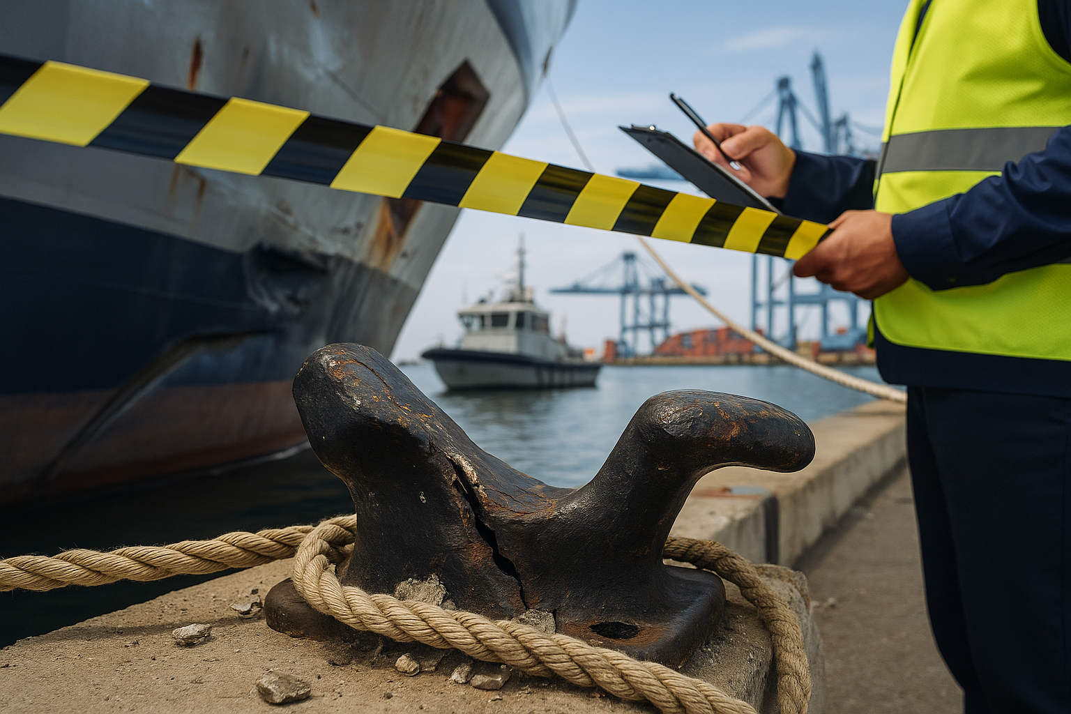 Sinistres dans les ports maritimes : responsabilités, fautes et exonérations 