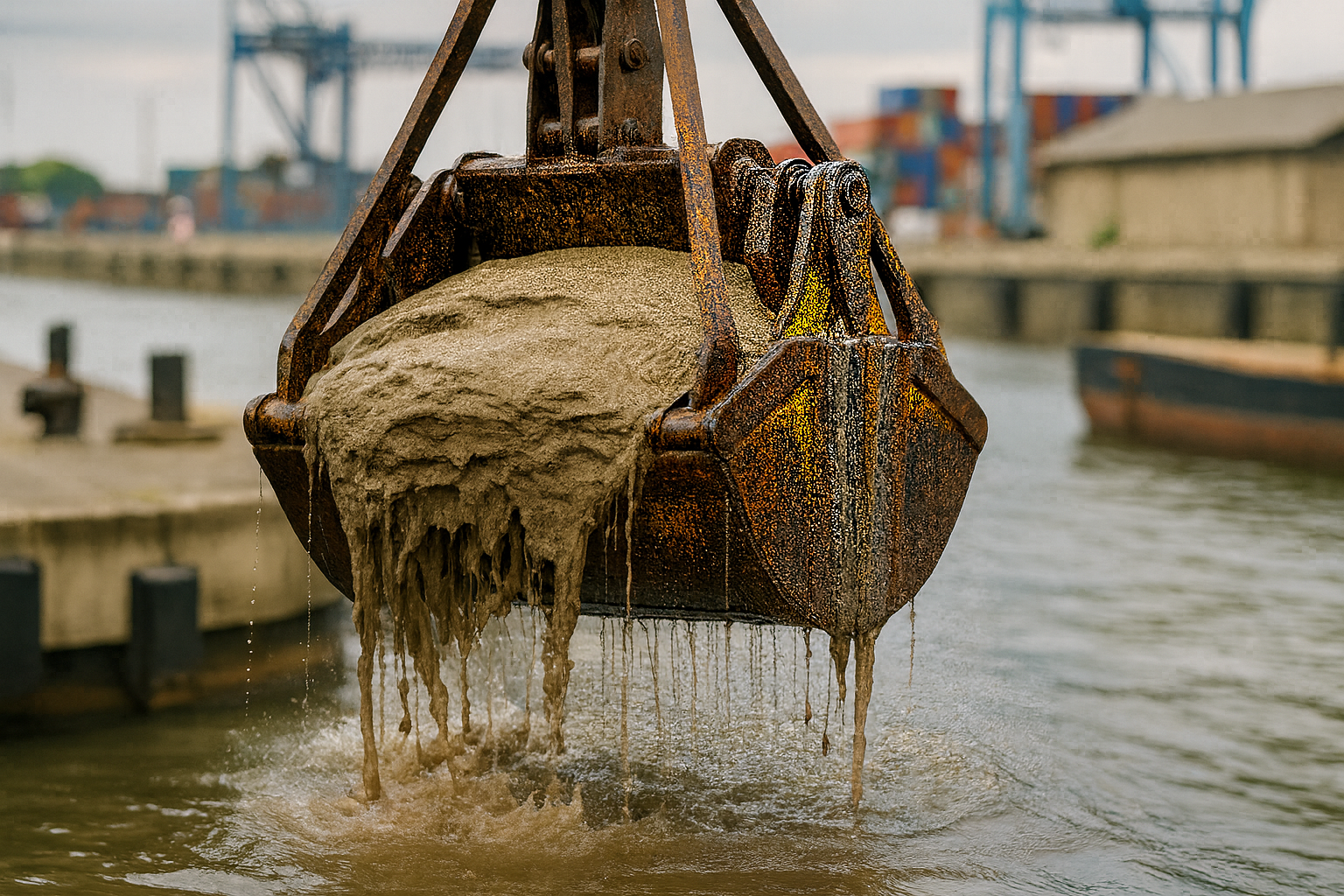 Optimiser un chantier de dragage : modèle économique & cadre opérationnel fluvial
