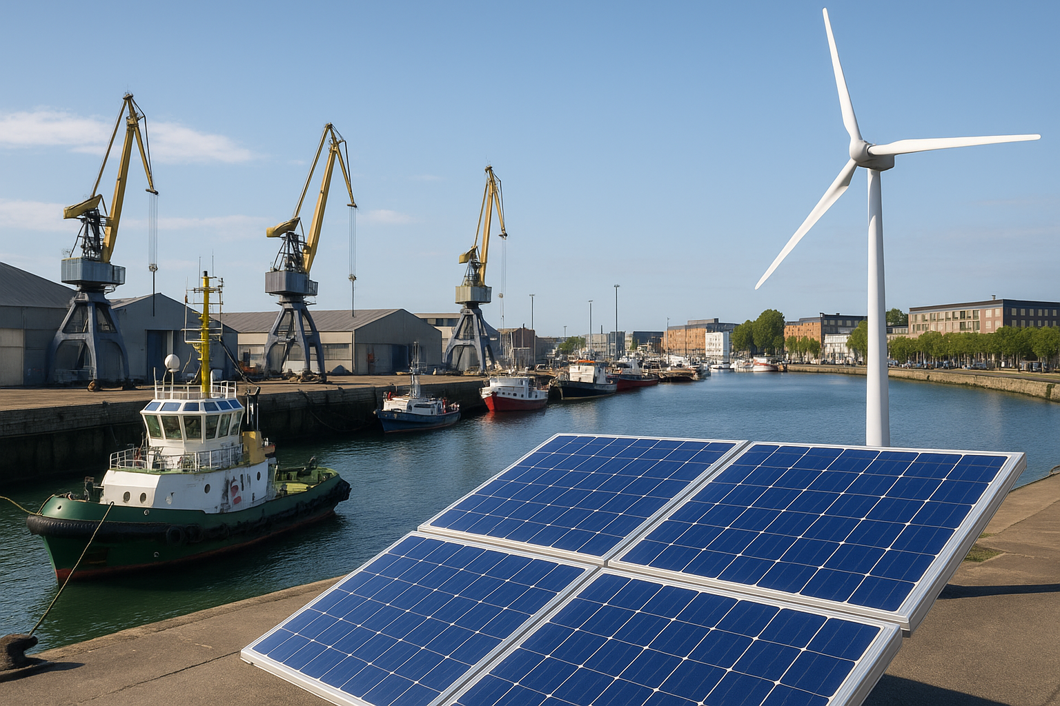 Décarboner les activités portuaires : trajectoires, coopérations et leviers d’action 