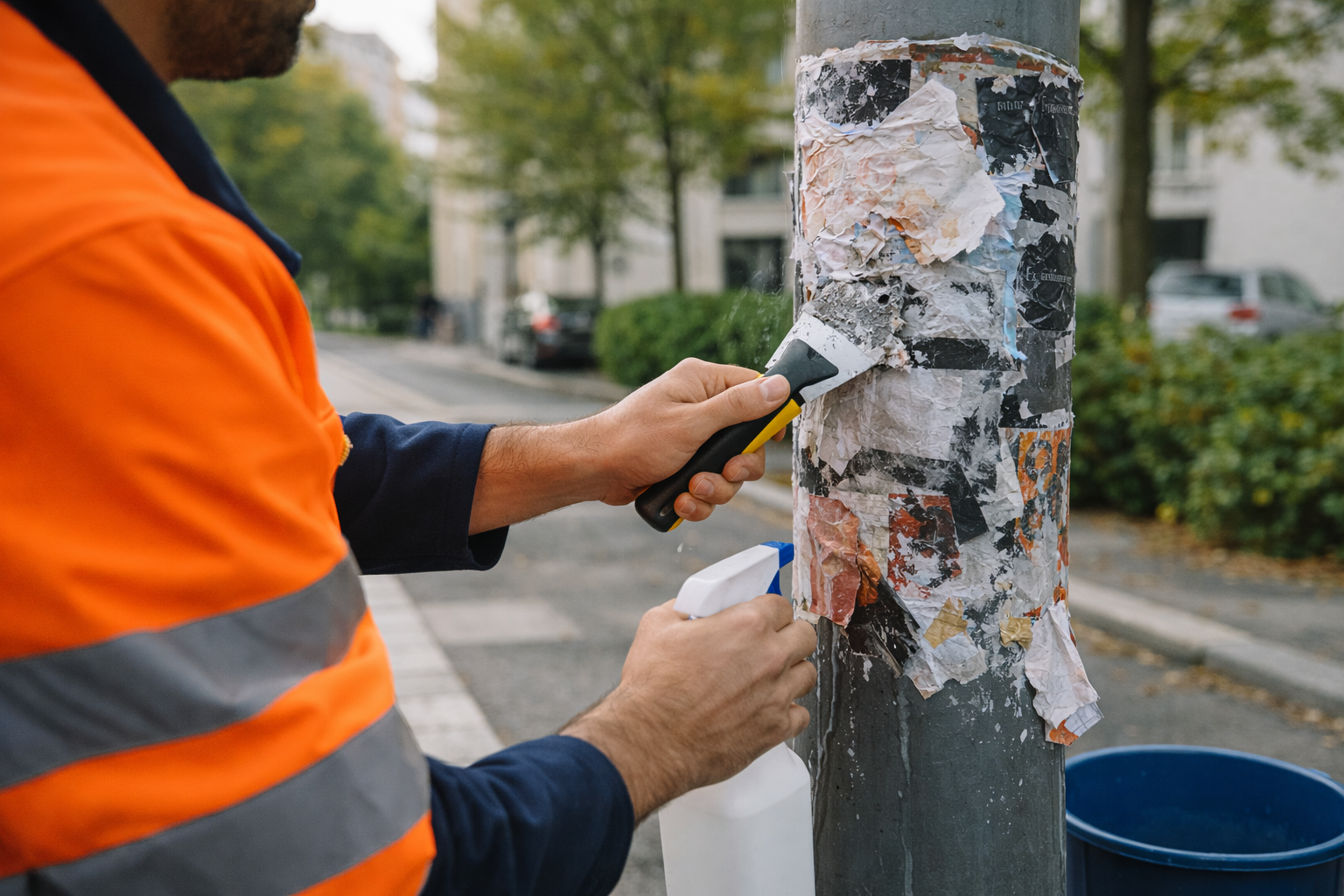 Stop à l’affichage sauvage : organisation et outils 
