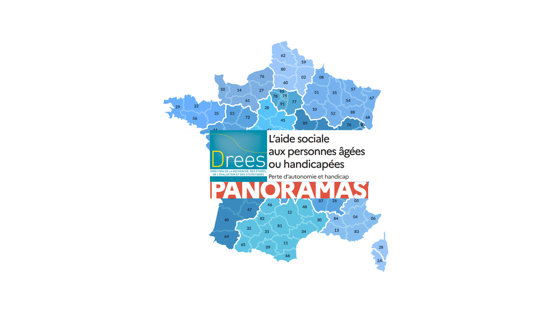 Panorama de la DREES sur l’aide sociale aux personnes âgées ou handicapées 