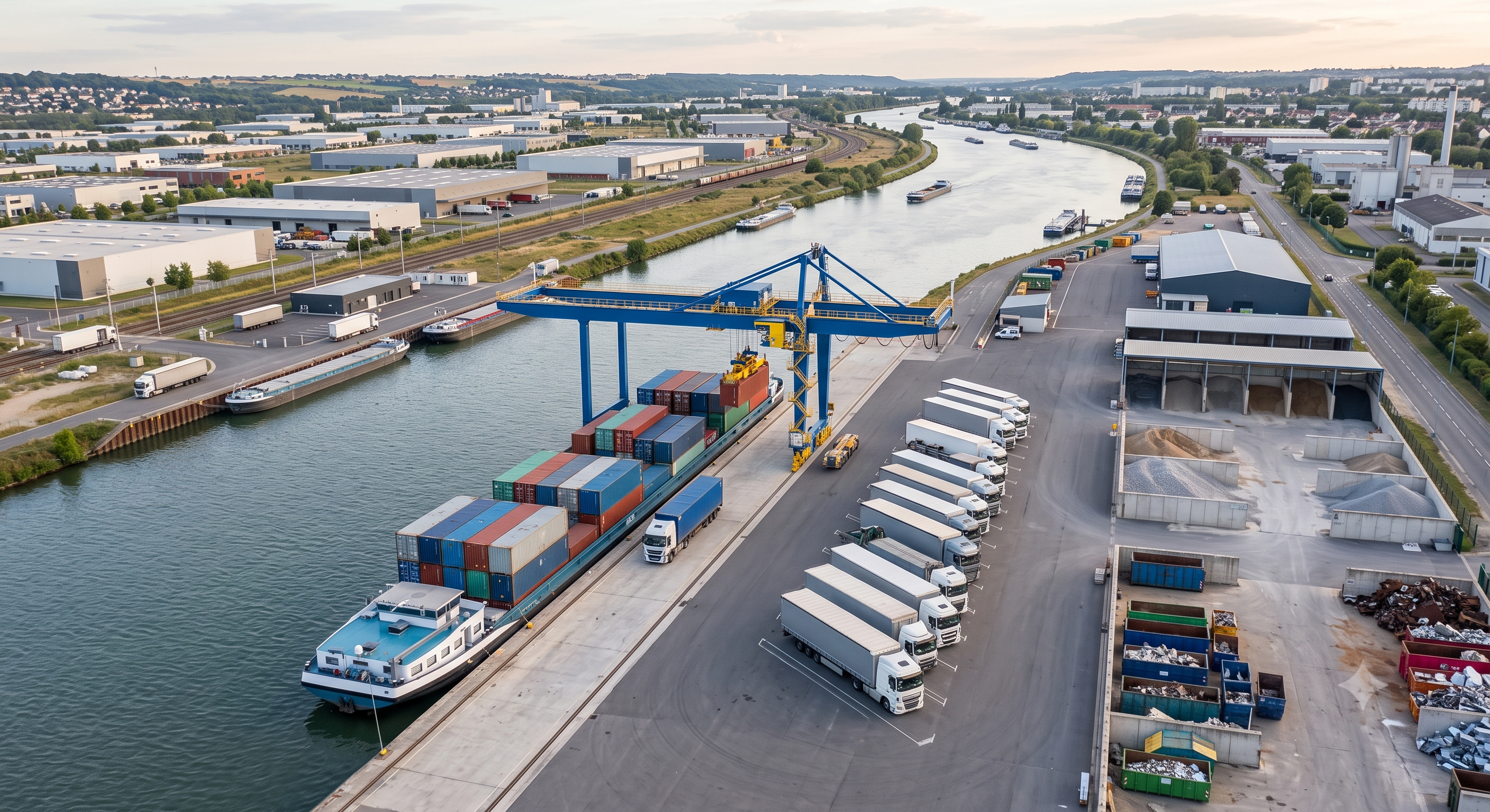 Fret fluvial : mobiliser les leviers financiers et opérationnels pour massifier vos flux