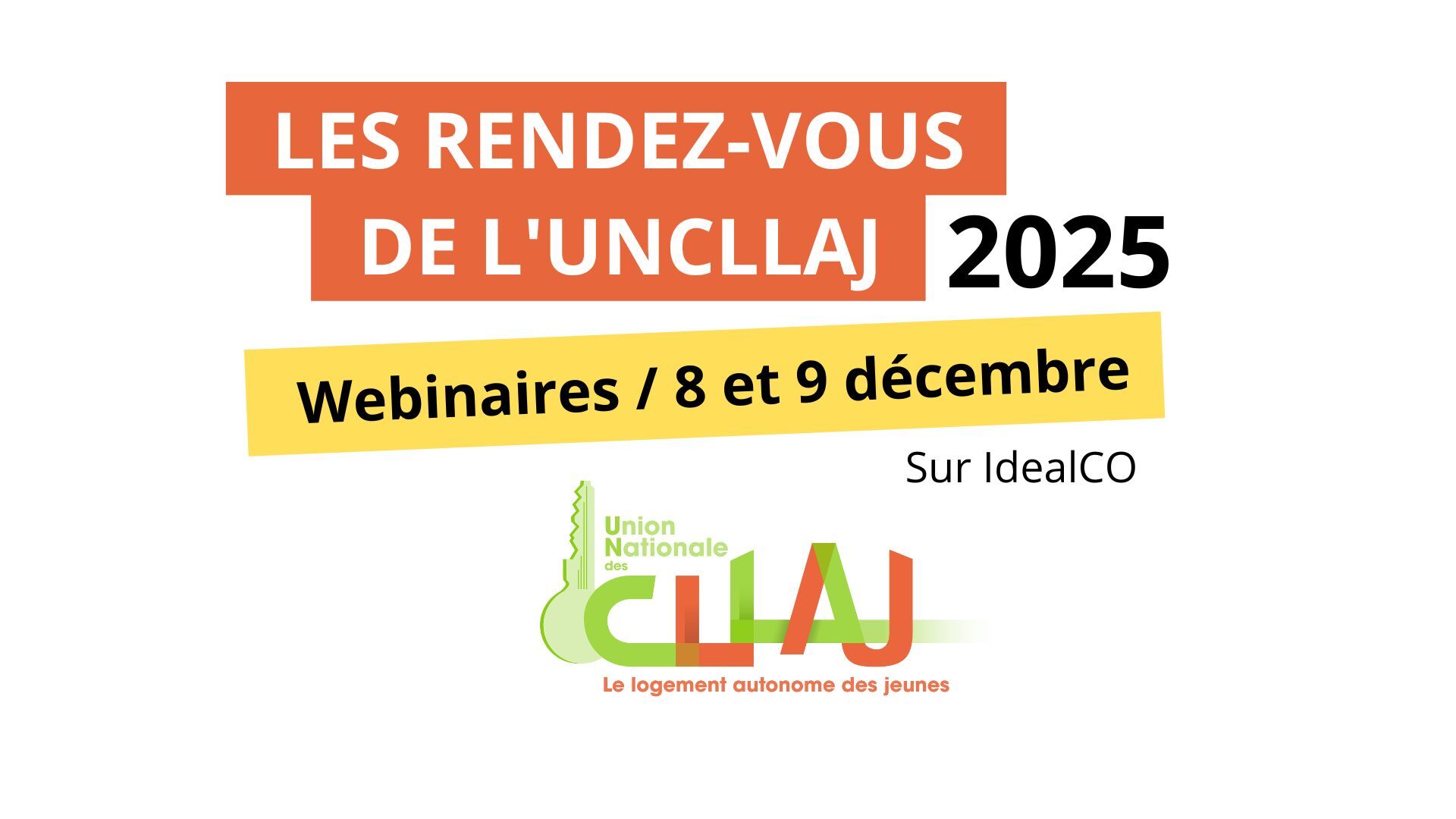 [Les Rendez-vous annuels de l'UNCLLAJ 2025] - Zoom métier CLLAJ : Le développement de solutions logement 