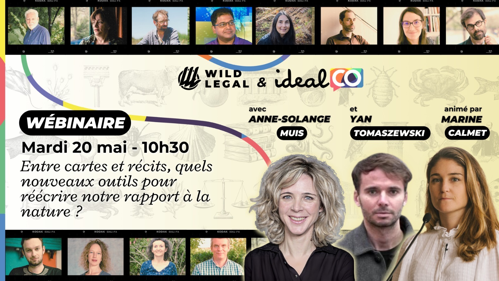 [Cycle Droits Nature #8]  Entre cartes et récits, quels nouveaux outils pour réécrire notre rapport à la nature ? 